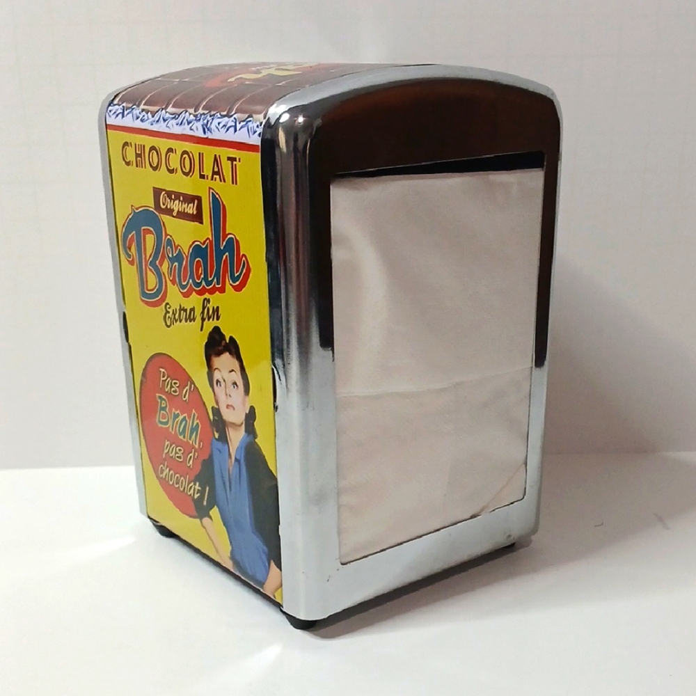 Retro Napkin Holder with Vintage Design